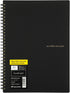 Maruman MNEMOSYNE Notebook - 9.92 x 7.05 Inches (B5), 5mm dot grid, 80 Sheets (N104), White