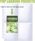 MUQING 30 Pack Seed Packet Binder Sleeves: 120 Pockets Garden Seed Storage Organizer Pages for 3 Ring Binder