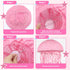 Set, Pink Jelly Fish Paper Lanterns Under The Sea Party Decorations, Jellyfish Hanging Lanterns for Mermaid Ocean