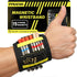 PPRAFDD Magnetic Wristband for Holding Screws, Drill Bits, Nails, Valentine's Day, Father's Day