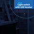 3-Way 15A 120V, 5 Pack LIDER Minimalist Design Matte Finish Lighted Decorator Switch, Frameless Paddle Toggle Switch