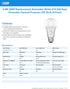 Feit Electric A19 LED Light Bulb, 60W Equivalent, 5CCT, Dimmable, E26 Base, 800 Lumens, 4 Pack