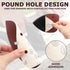LUSTRIB 4 Set, 2 5 2 150 140mm*100mm PCS Mouse Detail Sanding Interface Pad and Sandpaper pcs Holes Foam Interface