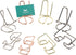 Business Card Holder for Desk - Cute Metal Card Organizers and Office Desk Accessories for Men and Women
