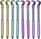 Maydahui 24 PCS Snake Shaped Ballpoint Pens, Novelty Cobra Pen, Retractable Bling Rhinestones, Colorful Crystal