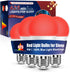 Neporal 625nm Red Light Bulbs for Sleep, 100% Blue Light Blocking Light