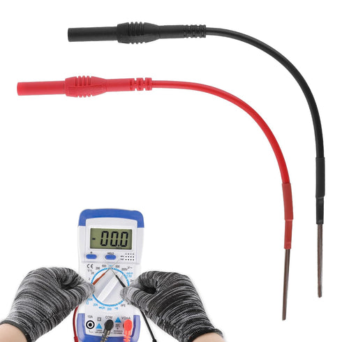 FdcLixuvol 2 Pack Back Probe Kit, Flexible Spoon Back Probes Automotive Bendable Multimeter