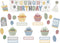Teacher Created Resources Happy Birthday Mini Bulletin Board Classroom Cottage (TCR7176)