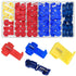 80 Pcs Quick Splice Wire Connectors, Solderless Electrical Wire Crimp Connectors Terminal Joint 22-10 AWG