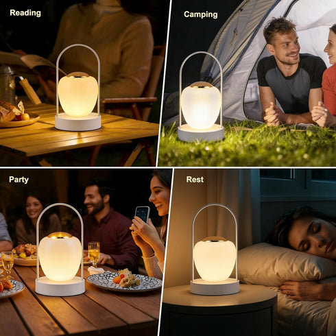 tables.Dimmable Touch lamp,night light for kids,lights rechargeable lights,suitable for bedroom desks,terraces,outdoor