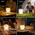 tables.Dimmable Touch lamp,night light for kids,lights rechargeable lights,suitable for bedroom desks,terraces,outdoor