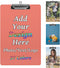 Custom Clipboards with Your Picture Logo Text, Personalized Acrylic Clipboard, Office Gift