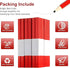 Set 20 2 Bexter Carpenter Pencil with Sharpeners Red Flat Woodworking Marking Tools + Sharpeners for Construction