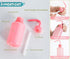 Tattoo Wash Bottle - Melphoe 2Pcs 250ml Water Squirt Bottle for Tattoo Supplies and Plant Watering (Pink)