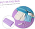 200pcs VALICLUD Feminine Disposal Bags Leak Pouches for Personal Privacy Compact and Convenient for Menstrual Products