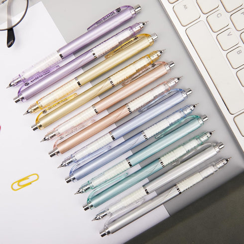 Gel Pens 12 Pcs Fine Tip 0.5mm Black Ink, Smooth Writing Ball Point Pens for Journaling, Cute Aesthetic Office Gifts