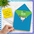 Stuff4 5.7 Inch Mum Birthday Card - Udderly Legen-Dairy - Happy Birthday Card for Mum from Son Daughter, cute cow Bday
