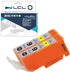 LCL Compatible Ink Cartridge Replacement for Canon PGI-9 PGI-9Y, 2-Pack Yellow