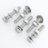 (20 Sets) 1/4-20x1-1/2" Hex Head Stainless Steel Bolts and Nuts | 304 Stainless Steel with Washers, Fully Threaded