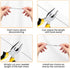 Ceiling Fan Pull Chain Extender, 2 Pcs 12 Inches Long Extension Pendant Ornament Set for Ceiling Fan & Light Lamp
