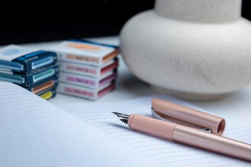 6 (166130) Schneider Ink Cartridge Pastel, Standard Format, Ball Closure, Refill for Fountain and Cartridge Rollerball