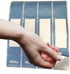 Tabbies File Pocket Handles, Light Blue/White, 9-5/8 x 2 Inches, 48 per Pack (TAB68806)
