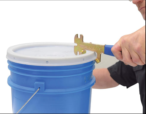 Vestil PAIL-PAL Steel Pail Opener for 5 Gallon Plastic and Steel Pails, 11" Length