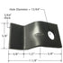 Rok Hardware 20 Pack 14 Gauge Table Top Fasteners with Screws, Steel Z Clip Tabletop Connectors