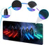 Extra Large Gaming Mouse Pad Custom Mousepad - Non-Slip Rubber Base, Stitched Edges Mouse Mat, Washable Desk Pad