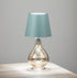 5 inches) Abbott Collection Cordless Rechargeable LED Bottle Stopper Lamp/Light (Light Blue, Classic Shade