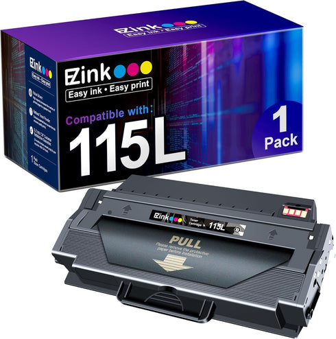 E-Z Ink Compatible Toner Cartridge for Samsung 115 115L, High Yield, Black, 1 Pack