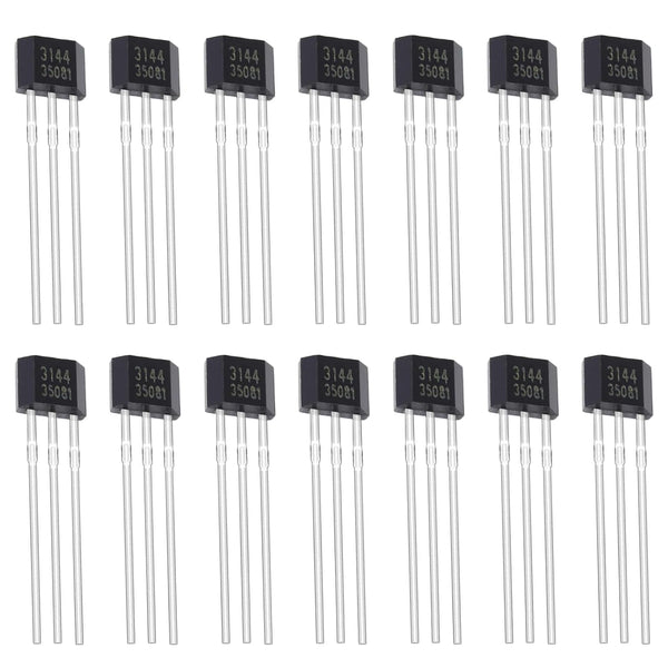 20Pcs A3144 3144 Hall Effect Sensor OH3144 AH3144E 3Pins Magnetic Detector