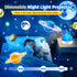 360Rotating+5 3-5, Solar System for Kids Projector Night Light, Films Planet Space Projector for Bedroom, Bright Night