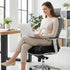 Tailbone 3.3"-Black Seat Cushion for Pain Relief, Office Chair Cushion, Memory Foam Large Chair Cushion with Non-Slip