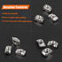 HELIFOUNER 100 2020 M5 M5 Pieces Series T Nuts, T Slot Nuts for Aluminum Profile