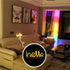 Neon Light, LED Hello Neon Word Sign, Decorative Lights for Kids Room, USB Battery Powered, Warm White