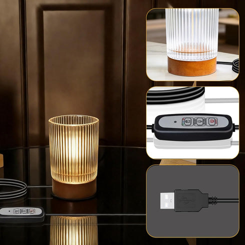 CZSHCKJYXGS Dimmable Night Lamp for Adult, Mood Lighting, Night Light with Timer, Nightstand Lamp, Adjustable
