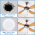 5" 7.48" 2 Pack PATIKIL ID OD Goof Rings for Recessed Light, Matte White Goof Metal Trim Ring Lighting Fixture