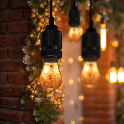 E26 Bulb 7 Bulb 30000 Dimmable Bulb (Pack 2) WBM Smart Led Light Watt Himalayan Salt hrs Years Life Led Light