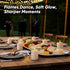 3"x3.5" Set 2 Raycare White Outdoor Waterproof Flameless Candles with Remote and Timer, Realistic LED Candles, Battery