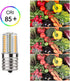 DiCUNO E17 LED Bulb Dimmable, 4W Warm White 3000K for Under Microwave Oven, 2-Pack