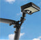 Solar Outdoor LED Motion Sensor Lights, Solar & USB Dual Charging, 360