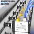 TAILONZ PNEUMATIC 3 Way 2 Position Air Hand Lever Operated Valve, 1/4"NPT Pneumatic Solenoid Valve