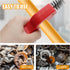 4-in-1 Copper Tubing Brush, Steel Bristles, Deburring Tool for Plumbing Installation, Soldering, and Copper Pipes