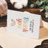 Simple Thank You Rainbow Card for Man WomanA little Card to Say Big Thank You, with Envelope Sticker