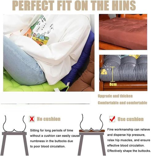 BLLMTEAR 100cmx40cm 120x40 90x35 150x40, 9cm Backing(5,Custom) Indoor Bench Cushion Seat Pad Linen Rectangle Bench