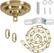 Heavy Duty Light Fixture Canopy Kit 5.3 Inches Diameter & 5.9 Feet