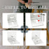 Table Top Fasteners, 20 Pack Z Clips for Table Tops with 60 pcs Screws, Adjustable Corner Braces