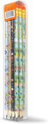 Channie's Number 2 Floral Pencil Set, Colorful Pencils with Floral Design for Sketching, Pack of 12