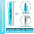 120 PCS Heat Shrink Butt Connectors, Insulated Waterproof 16-14 AWG, Tinned Copper for Wiring, Marine, Automotive (Blue)
